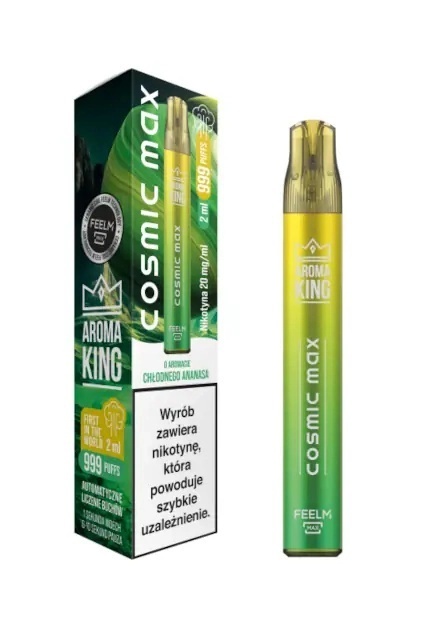 Aroma King Cosmic Max - Pineapple Ice - 999+ puffs 20mg (A25)