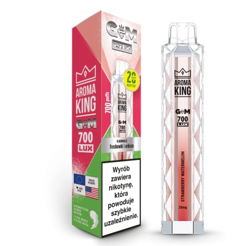 Aroma King GEM LUX 700 20mg - Strawberry Watermelon (A25) Aroma King GEM LUX 700 20mg - Strawberry Watermelon (A25)