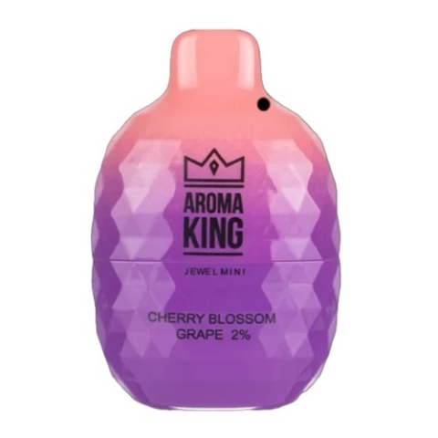 Aroma King Jewel Mini - Cherry Blossom Grape - 600 puffs 20 mg (A25) Aroma King Jewel Mini - Cherry Blossom Grape - 600 puffs 20 mg (A25)