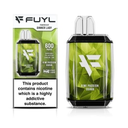 Dinner Lady FUYL - Kiwi Passion Guava - 600 puffs 20 mg (A25)