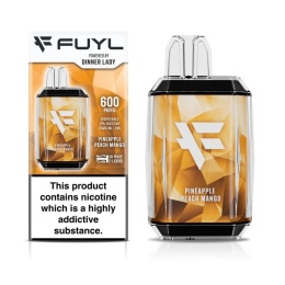 Dinner Lady FUYL - Pineapple Peach Mango - 600 puffs 20 mg (A25)