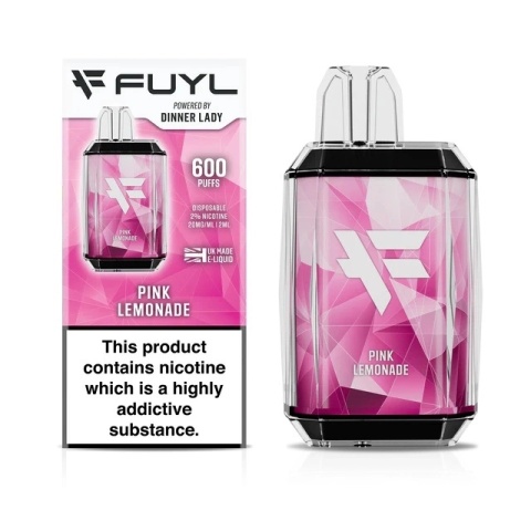 Dinner Lady FUYL - Pink Lemonade - 600 puffs 20 mg (A25)
