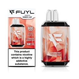 Dinner Lady FUYL - Strawberry Dragonfruit - 600 puffs 20 mg (A25)