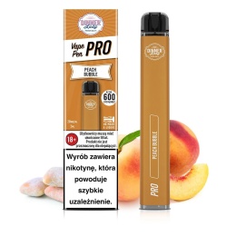 Dinner Lady Vape Pen Pro - Peach Bubble 20mg (A25)