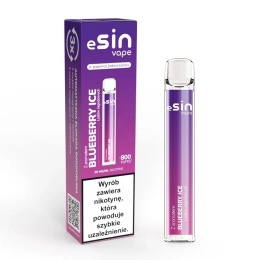 ESIN Vape 800puff 20mg - Blueberry Ice (A25)