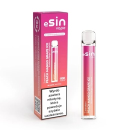 ESIN Vape 800puff 20mg - Peach Mango Grape Ice (A25)