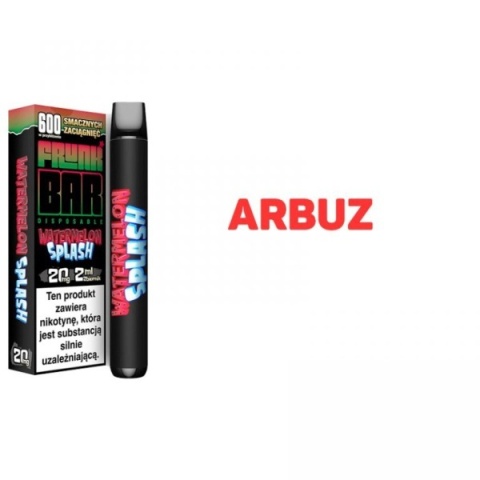 FRUNK BAR - WATERMELON SPLASH 800+ (A25) FRUNK BAR - WATERMELON SPLASH 800+ (A25)