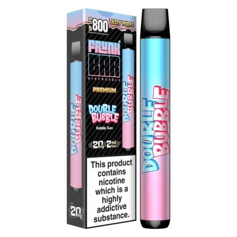 Jednorazowy e-papieros Frunk Bar Mesh 20mg - Double Bubble (A25) Jednorazowy e-papieros Frunk Bar Mesh 20mg - Double Bubble (A25)