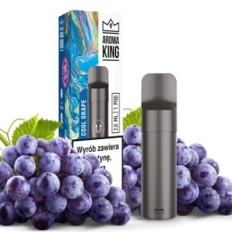 Kartridż Wkład Aroma King Pod - Grape Cool (A25)