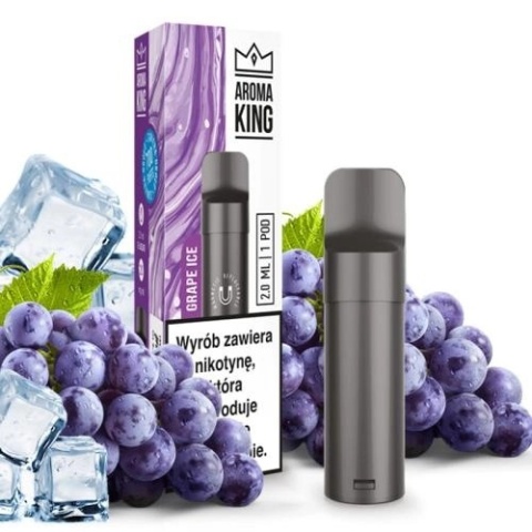 Kartridż Wkład Aroma King Pod - Grape Ice (A25) Kartridż Wkład Aroma King Pod - Grape Ice (A25)