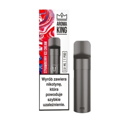 Kartridż Wkład Aroma King Pod - Strawberry Ice Cream (A25)
