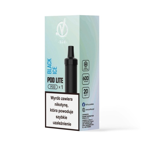 Kartridż Wkład Cubo Pod 20mg 2ml - Black Ice (A25) Kartridż Wkład Cubo Pod 20mg 2ml - Black Ice (A25)