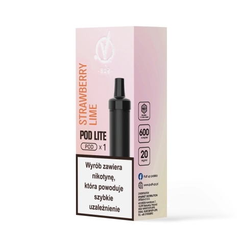 Kartridż Wkład Cubo Pod 20mg 2ml - Strawberry Lime (A25)