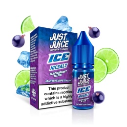 Liquid Just Juice Salt 10ml - Blackcurant Lime - 20mg (A25)