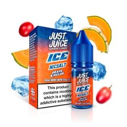 Liquid Just Juice Salt 10ml - Grape Melon Ice 20mg (A25)