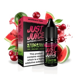 Liquid Just Juice Salt 10ml - Iconic Watermelon & Cherry 20mg (A25)