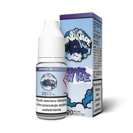 Liquid Ninja Vape Salt 10ml - Grape On Ice 20mg (A25)