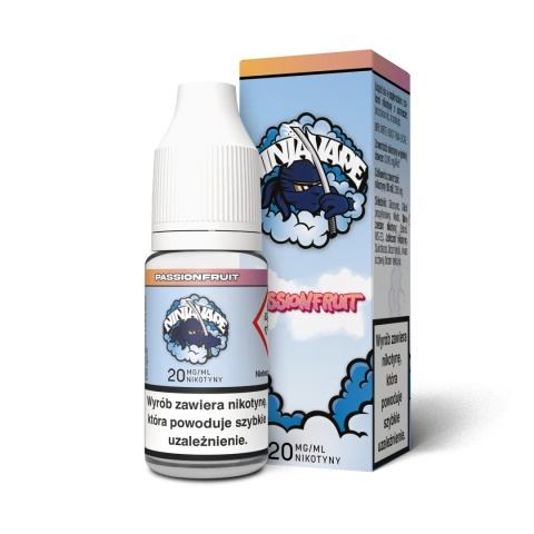Liquid Ninja Vape Salt 10ml - Passionfruit 20mg (A25) Liquid Ninja Vape Salt 10ml - Passionfruit 20mg (A25)