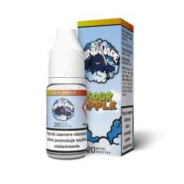 Liquid Ninja Vape Salt 10ml - Sour Apple 20mg (A25)