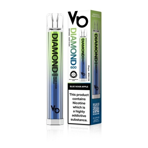 Vapes Bars Diamond 600 - Blue Sour Apple (A25)