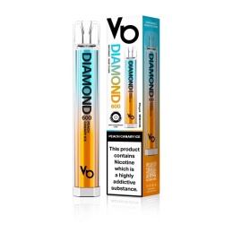 Vapes Bars Diamond 600 - Peach Canary Ice (A25)