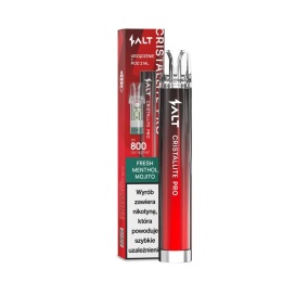 CRISTALLITE PRO Red Battery + Wkład Fresh Menthol Mojito 20mg (A25)