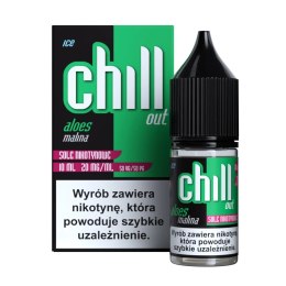 Liquid Chill Out Salt 10ml - Aloes Malina Ice 20mg (A25)