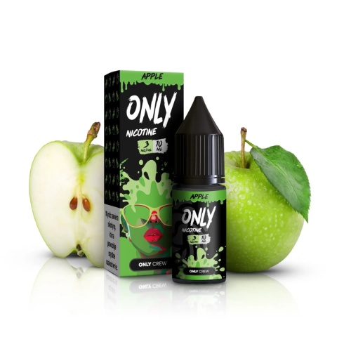 Liquid Only Nicotine 10ml - Apple 3mg (A25) Liquid Only Nicotine 10ml - Apple 3mg (A25)