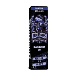 Longfill DosBros Singled Series 10/60ml - Blueberry Ice (A25)