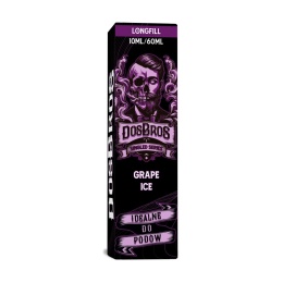 Longfill DosBros Singled Series 10/60ml - Grape Ice (A25)