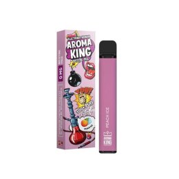 Aroma King Hookah 700+ 0mg - Peach Ice