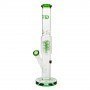 Bongo GRACE GLASS GREEN SPIRAL 38cm / 5mm