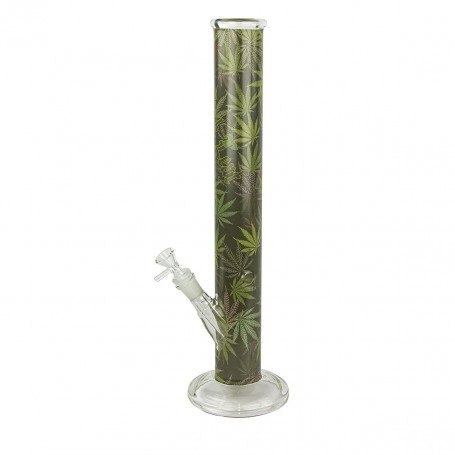 Bongo KLASYCZNE GANJA LEAVES 44cm / 5mm Bongo KLASYCZNE GANJA LEAVES 44cm / 5mm