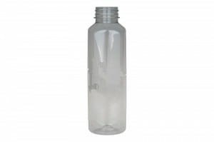 Butelka PET gładka z korkiem pojemność 500ml