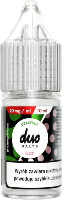 Liquid Duo SALTS 10ml - Dżakfrut Liczi 20mg