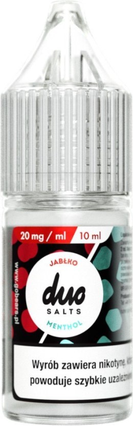 Liquid Duo SALTS 10ml - Jabłko Menthol 20mg